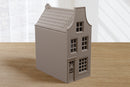 Dutch Canal Gable House - Delft 2 - Téléchargement numérique fichier .STL pour l'impression 3D
