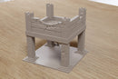Verlassenes Betonfundament – ​​Zona Alfa Tabletop-Gelände – Digitaler Download (.STL-Datei für 3D-Druck)