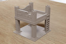 Verlassenes Betonfundament – ​​Zona Alfa Tabletop-Gelände – Digitaler Download (.STL-Datei für 3D-Druck)