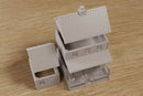 Klassisches amerikanisches Vorstadthaus mit Garage DS2 – Digitaler Download (.STL-Datei) für den 3D-Druck