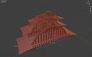 Arch Steel Bridge - Téléchargement numérique .STL Fichiers pour l’impression 3D