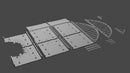 Arch Steel Bridge - Téléchargement numérique .STL Fichiers pour l’impression 3D