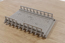 Pont en bois - Téléchargement numérique . Fichiers STL pour l'impression 3D