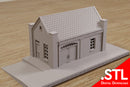 Lagerhalle des Bahnhofs Carentan – Digitaler Download der .STL-Datei für den 3D-Druck