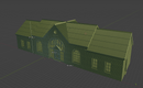 Yaniv Railway Station - Digital Download .STL Files for 3D Printing
