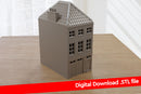 Arnhem Pays-Bas Bâtiment historique DS T1 - Téléchargement numérique . Fichiers STL pour l'impression 3D