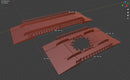 Pont en acier plat - Téléchargement numérique de fichiers .STL pour l'impression 3D