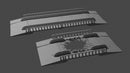 Pont en acier plat - Téléchargement numérique de fichiers .STL pour l'impression 3D