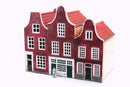 Niederländische Kanalhäuser Delft Trio - Digitaler Download. STL-Datei für 3D-Druck