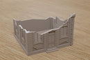 Normandie Carentan - Bankgebäude – Unversehrte, beschädigte und ruinierte Versionen Wargaming Gelände - Digitaler Download .STL-Datei für den 3D-Druck