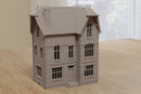 North France Townhouse NFC01 - WW1 - WW2 Miniature Wargaming Terrain - Digital Download .STL file for 3D Printing