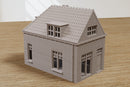 Oosterbeek Brick Row House SS01 - Operation Market Garden Inspired - Téléchargement numérique fichier .STL pour l’impression 3D