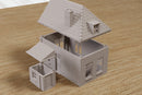 Oosterbeek Brick Row House SS01 - Operation Market Garden Inspired - Téléchargement numérique fichier .STL pour l’impression 3D
