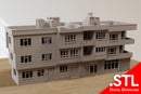 Modernes arabisches Stadtgebäude-SET - Digitaler Download. STL-Dateien für 3D-Druck