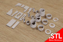 Abwasserrohre aus der Sowjetzeit – Zona Alfa Wargaming-Gelände – Digitaler Download (.STL-Datei für 3D-Druck)