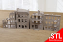 Stalingrad Ruined Residential Bundle Volume 2 - Téléchargement numérique .STL Fichiers pour l’impression 3D