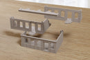 Façade en ruine résidentielle de Stalingrad - OW2 Terrain de jeu de guerre miniature - Téléchargement numérique : fichier .STL pour impression 3D
