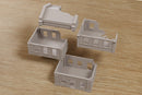 Stalingrader Stadthaus-/Hotelruine – Geländemodell für Tabletop-Spiele im Zweiten Weltkrieg – Digitaler Download (.STL-Datei für 3D-Druck)