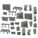 Terrain Crate : Ensemble de décors de vaisseau spatial – Terrain de science-fiction de 28 mm