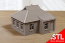 Ukrainisches Surbuban / Dorfhaus USH_01 - Digitaler Download. STL-Dateien für 3D-Druck