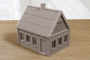 Surbuban ukrainien/Maison de village USH_03 - Téléchargement numérique . Fichiers STL pour l'impression 3D