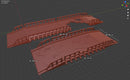 Pont en bois - Téléchargement numérique . Fichiers STL pour l'impression 3D