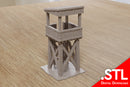 Hölzerner Feldwachturm – Digitaler Download .STL-Datei für 3D-Druck