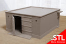Garage d’atelier soviétique - Téléchargement numérique . Fichiers STL pour l’impression 3D