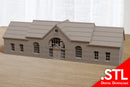 Yaniv Railway Station - Digital Download .STL Files for 3D Printing