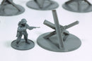 Tank Obstacle Hedgehog - 15mm, 20mm, 28mm 3D Printed Terrain for Tabletop Wargaming | Bolt Action - Set of 6pcs