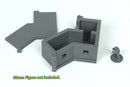 MG Stand Bunker - Tabletop Wargaming WW2 Terrain | 15mm 20mm 28mm Miniature 3D Printed Model | Bolt Action