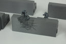 Atlantic Wall Concrete Defense Line - 28mm 20mm 15mm Tabletop Wargaming Terrain Bolt Action - Flames of War