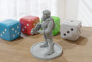Gas Masked Soldier 28mm/32mm Minifigure - Modern Wargaming Miniature for Tabletop RPG