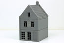 Dutch Town Set - Tabletop Wargaming WW2 Terrain | Miniature Gaming | 3D Printed Model | Bolt Action | Flames of War | Team Yankee