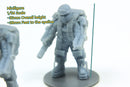 Exosuit Tactical Squad 28mm/32mm Five Minifigures - Modern Wargaming Miniature for Tabletop RPG