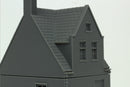 French Town Medieval Building A - Tabletop Wargaming WW2 Terrain | 15mm 20mm 28mm HO Scale 3D Printed Miniature