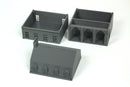 French Town Medieval Building C - Tabletop Wargaming WW2 Terrain | 15mm 20mm 28mm HO Scale 3D Printed Miniature