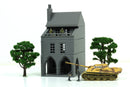 French Town Medieval Building B - Tabletop Wargaming WW2 Terrain | 15mm 20mm 28mm HO Scale 3D Printed Miniature