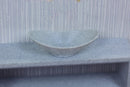 Modern Oval Sink - Dollhouse Miniature 1:12 Miniature Dollhouse Furniture