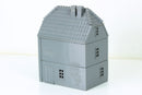 German Traditional Double Storey House - Tabletop Wargaming Terrain - Miniature Gaming - 3D Printed