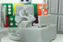 Human Research Laboratory Terrain Set - Zona Alfa - Miniature Gaming Tabletop RPG - 28mm / 32mm Wargaming Minifigures