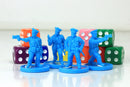 NYPD Policemen Team - Modern Wargaming Miniatures for Tabletop RPG - 20mm / 28mm / 32mm Scale Minifigures