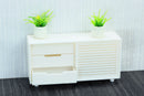 Hidden Gem - Sideboard with Drawers and Sliding Doors - Dollhouse Miniature 1:12 Miniature Dollhouse Furniture