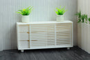 Hidden Gem - Sideboard with Drawers and Sliding Doors - Dollhouse Miniature 1:12 Miniature Dollhouse Furniture