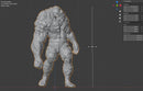 Giant Zombie - 28mm/32mm ZONA ALFA - Modern Wargaming Miniatures for Tabletop RPG
