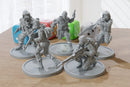 Rookie Stalkers - Post-Apocalyptical Miniatures for Zona Alfa - Fallout Wasteland - 20mm - 28mm - 32mm Scale Minifigures - Tabletop RPG