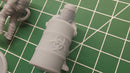Army Hazmat Squad - Post Apocalyptic Miniature for Zona Alfa - Fallout Wasteland - Tabletop RPG - 20mm / 28mm / 32mm Scale Minifigures