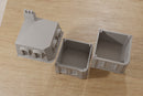 French Commercial Corner House T4 - Tabletop Wargaming WW2 Terrain | Miniature 3D Printed Model | Flames of War & Bolt Action