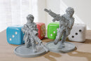 Desert Raiders Duo - 3D Printed Mini's - Post Apocalyptic / Sci-Fi - Tabletop Miniature Wargaming - 28mm / 32mm Scale Minifigures