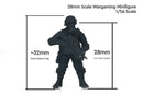 Toyota LC MG - 3D Resin Printed 28mm Miniature Tabletop Wargaming Vehicle